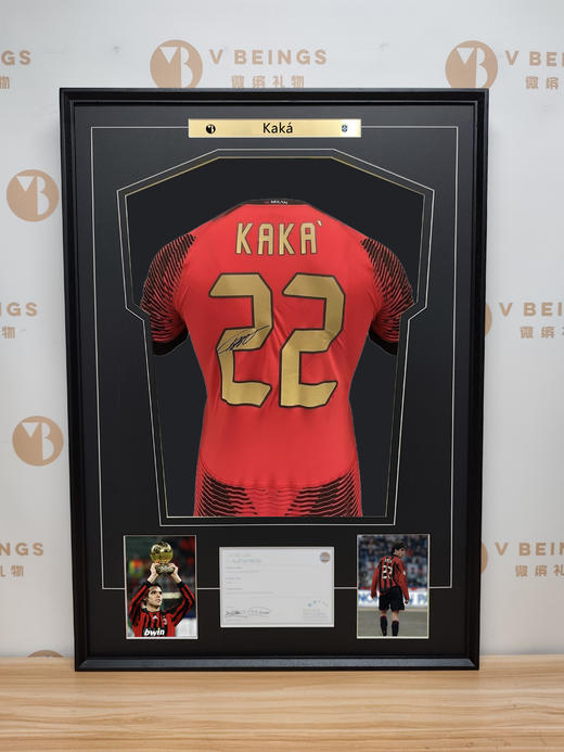 收藏系列 卡卡 23-24 AC米兰队 亲笔签名球衣 商品图3