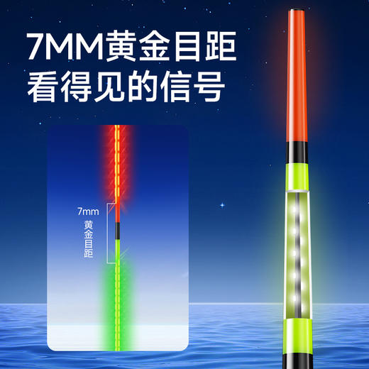 佳钓尼OLED夜光漂咬钩变色浮漂日夜两用电子漂醒目鲫鱼漂（316） 商品图4