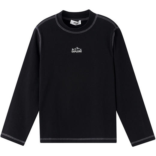 男女童中领长袖针织衫秋季新款安奈儿童装小程序专享EM531567 商品图5