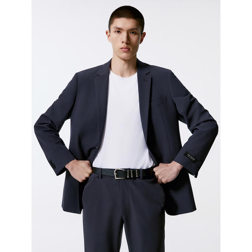 GXG男装 不易皱休闲通勤西装男士正装 24年秋G24X133006 商品图4