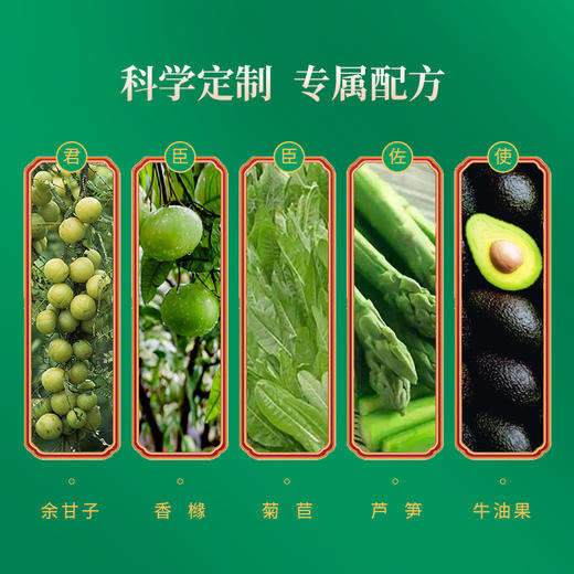 五和医养堂 五青汤葛根绿豆余甘子蒲公英芦笋原材料营养健康30g*7袋 商品图2