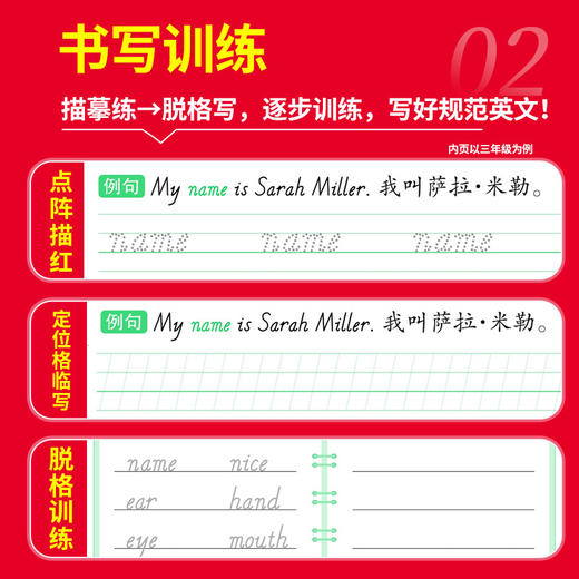 2025秋上册英语同步字帖3-6年级 商品图2