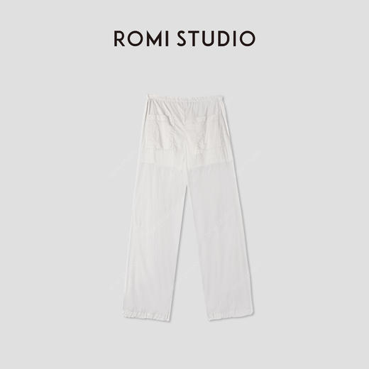 ROMI STUDIO 防晒UPF50轻量化超轻薄松紧腰防晒休闲裤RWCRXD3620 商品图1