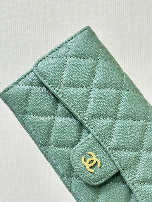 夏季特惠💰560 原单香奈儿 万众期待！小香家经典的CF钱包80758来啦！ 商品图1