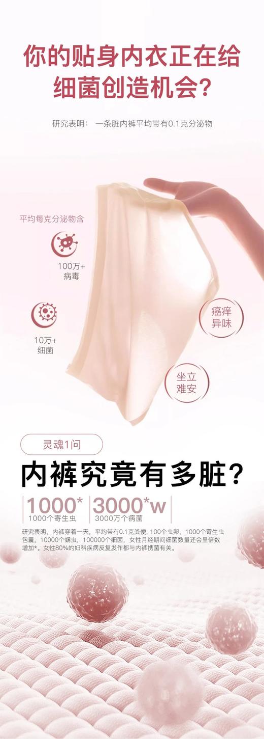 买三送一！无补！狮露洁植物萃取内衣洗衣液300ml/瓶  25Y06042- 商品图11