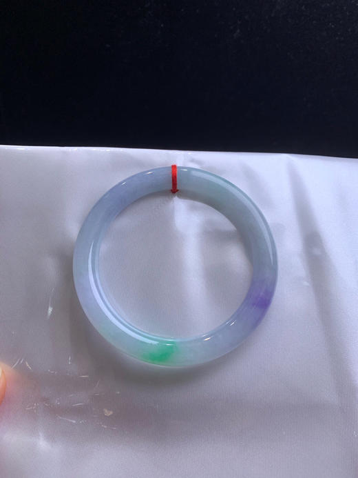 620221，51.5春彩细圆条，春彩特色细圆条 很有特色 一抹浓紫一抹清新绿 清新秀气 商品图4