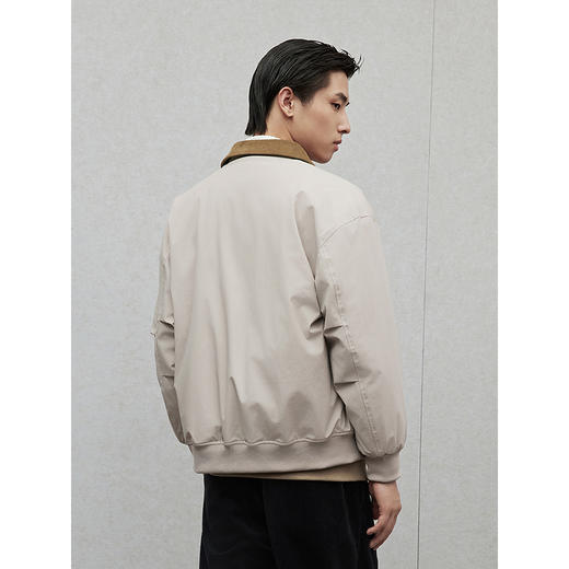 【三防】GXG男装 复古底特律加厚夹克男通勤棉服夹克24年冬季热卖 商品图3