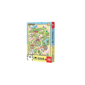 TOi图益-线条小狗-春日小狗游园会-1000片