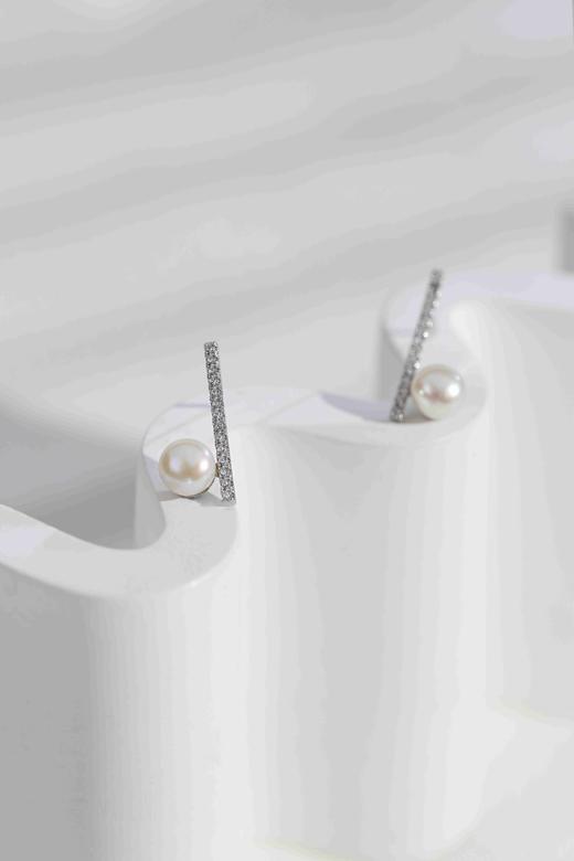 【618特惠套装】珀光浮匣珍珠耳钉胸针三件套，拍下不退不换！ 商品图5