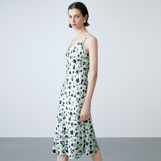 EITIE爱特爱夏季新款印花时尚气质吊带连衣裙7807528 商品图2