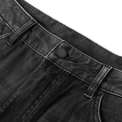 GXG男装 经典直筒深灰牛仔裤宽松休闲裤男薄款长裤 24年夏季热卖 商品图2