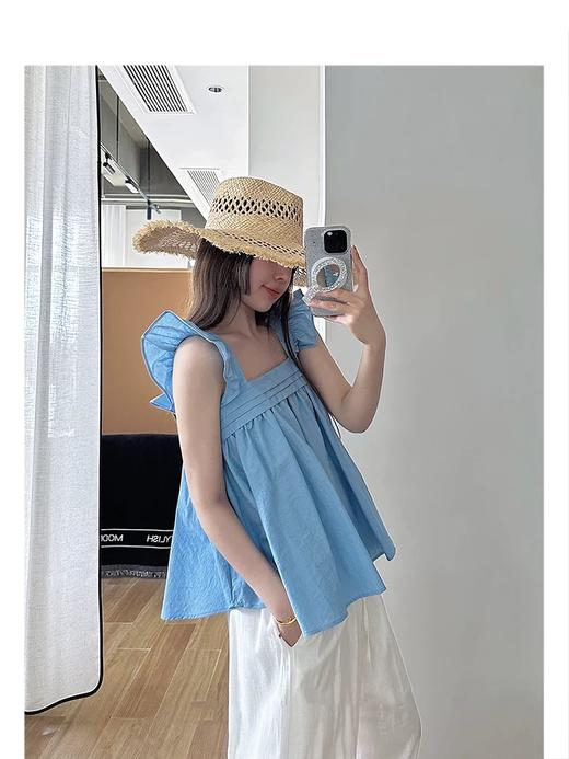 【门店同款】ENJOY夏季“后花园”飞飞袖上衣 162495721 商品图2