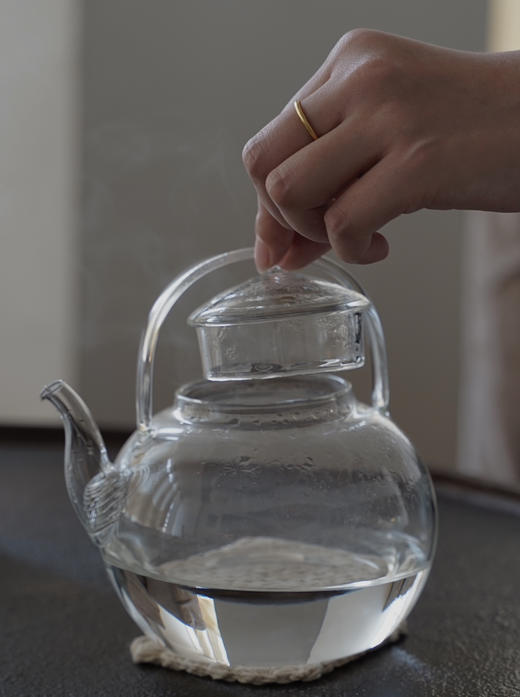 圆融高硼硅玻璃壶 750ml 可煮水泡茶 可煮茶 可明火使用 耐高温 商品图8
