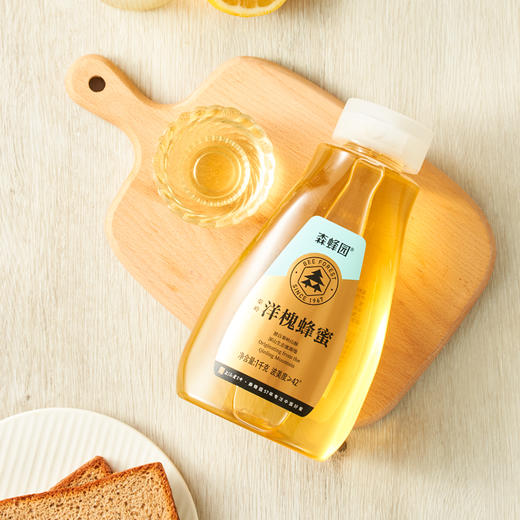 上海森蜂园洋槐蜂蜜1kg（三角瓶） 商品图1