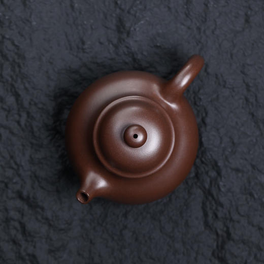 【青山特惠】宜兴 原矿老紫泥 容天手工紫砂壶.200cc.李杰 商品图7