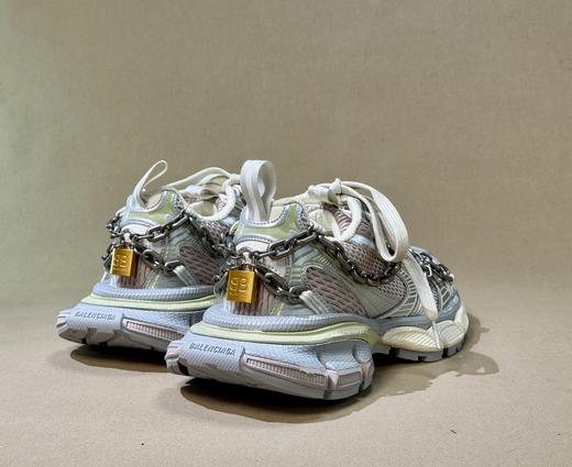 中性款3xl 金属链条挂饰圆头老爹鞋004 商品图1