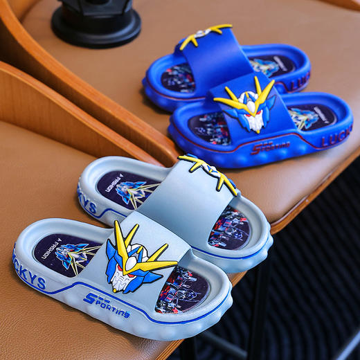 卡通儿童凉拖鞋软底防滑居家洗澡浴室亲子男女大小宝宝亲子鞋 商品图4