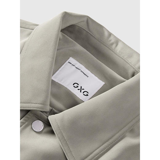 GXG男装 高品质绒感口袋设计休闲通勤夹克外套 2024冬季热卖 商品图2