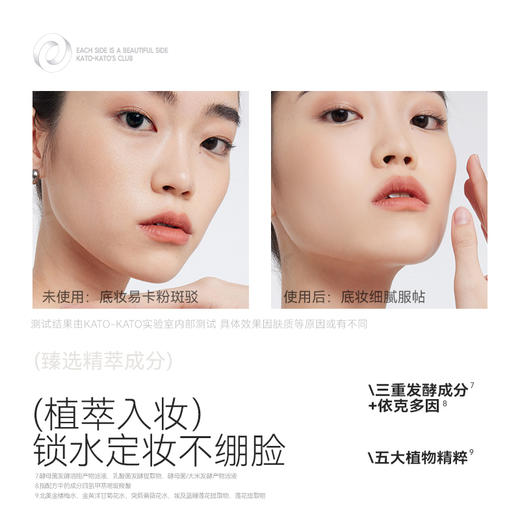 控油持妆！KATO-KATO 造雾计划持妆喷雾 KATO定妆喷雾持久控油 干皮油皮防水防汗不脱妆100ml 商品图5