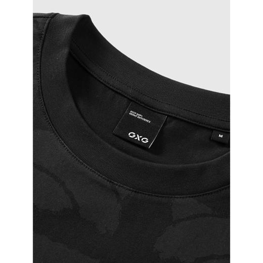 GXG男装 圆领T恤暗满印上衣短袖针织 2025夏季热卖 商品图2