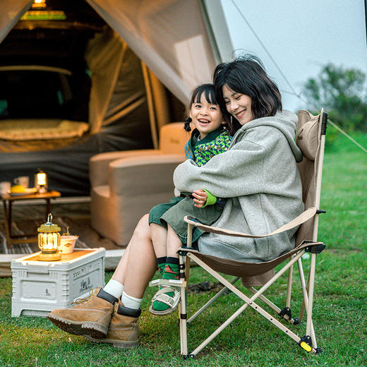 【积分兑换】挪客（NatureHike）暮望T05J连桌休闲躺椅 卡其色 CNK2350JJ011 商品图9