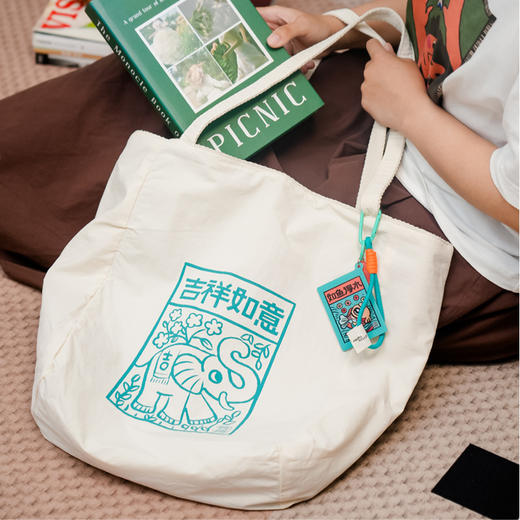 甲马系列双面单肩包 商品图3