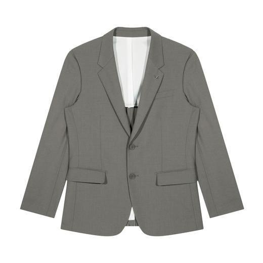 GXG男装  绿色轻熟平驳领西装    冬季热卖GFX11300021 商品图4