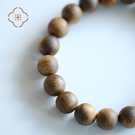 米马饰物 “舍得”奇楠10mm手钏 自己开料才有的正圆大颗 商品图3