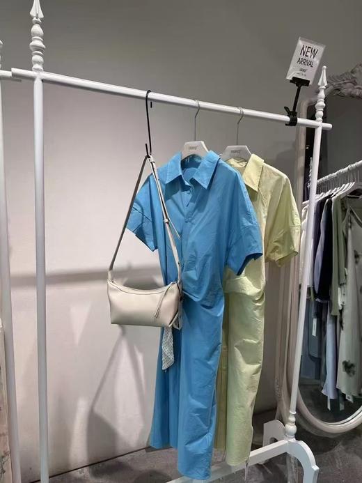 【门店同款】ENJOY夏季“后花园”丝巾绑带衬衫裙 162546997 商品图0