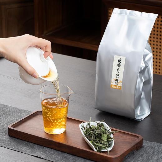 品政韵（原添寿白茶）丨花香白牡丹 政和白茶 一级 2025年  100g 袋装 花香鲜甜 自饮首选 商品图2
