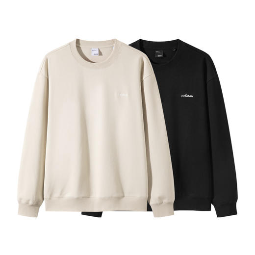 GXG男装 多色可选后背图案时尚潮流圆领卫衣男士24年秋季热卖G24X313020 商品图4