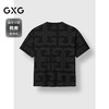 GXG男装 圆领T恤暗满印上衣短袖针织 2025夏季热卖 商品缩略图1