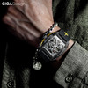 CIGA design玺佳机械表Z系列航母主题手表男士镂空经典酒桶型腕表 商品缩略图1