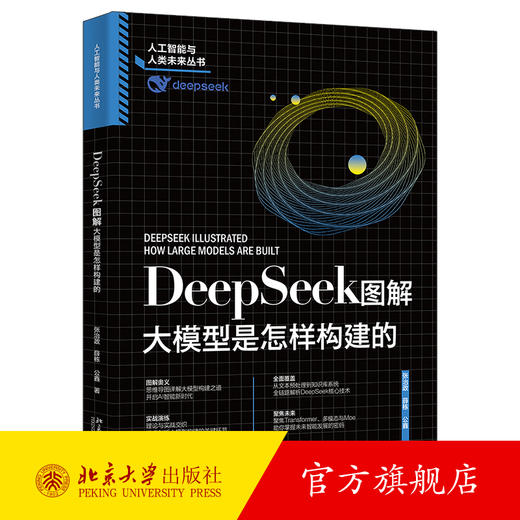DeepSeek图解：大模型是怎样构建的 张治政 薛栋 公鑫 著 北京大学出版社 商品图0