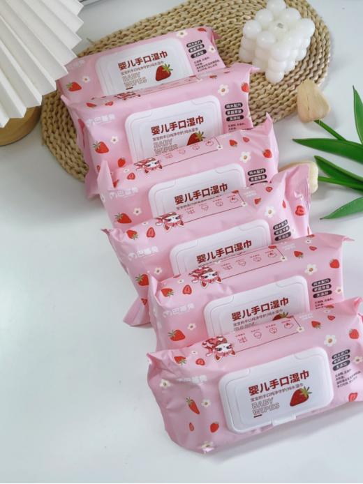 ❤️出差居家必备❗！ 好货不断 💰9.9元 到手6大包 400抽 🤏🏻【巴蒂兔纯水婴儿手口湿巾】品牌直营 😍工厂直发!实力宠你❗❗  商品图4
