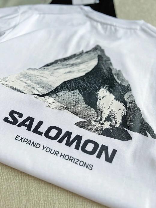 萨洛蒙情侣款户外冷感舒适圆领短袖T恤 商品图3