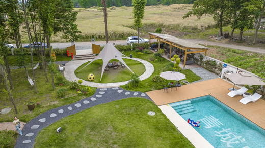 【青城山-533号院】4房/5房温泉/泳池villa别墅，青城前山景区旁，熊猫谷，独栋villa大别墅，可放烟花、可K歌，儿童游玩、花园别墅cjys 商品图7