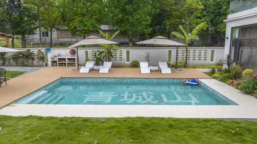 【青城山-533号院】4房/5房温泉/泳池villa别墅，青城前山景区旁，熊猫谷，独栋villa大别墅，可放烟花、可K歌，儿童游玩、花园别墅cjys 商品图8