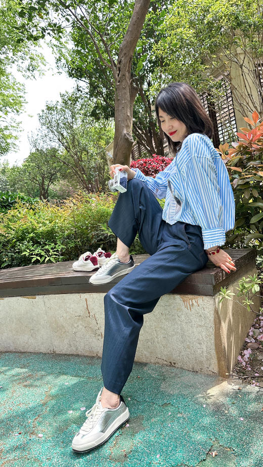 Westory2025年侧面冲孔透气阿甘鞋W25CM75471 商品图8