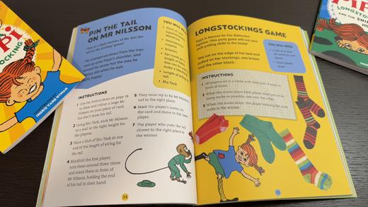 【5-12岁】长袜子皮皮Pippi Longstocking桥梁书套装 商品图2