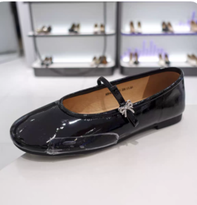 【云粉节】BF千百度平底玛丽珍鞋2025秋专柜正品浅口休闲女鞋A25465378吊牌价999活动价799