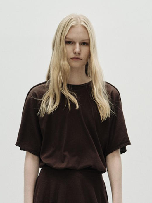 VC｜PF25015 Sabina Tshirt [短袖T恤 燕麦 / 棕 / 白 ] 商品图10