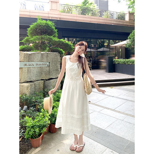 <曾小咸推荐>3.27现货秒杀 ！微信超特价！提花背心连衣裙 日常269.99 立减140 秒杀129.99！！ 商品图3