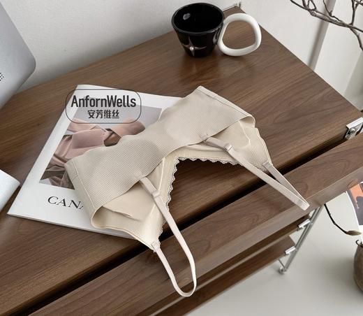 夏日必备凉感V领蕾丝小吊带无痕舒适优雅 商品图5