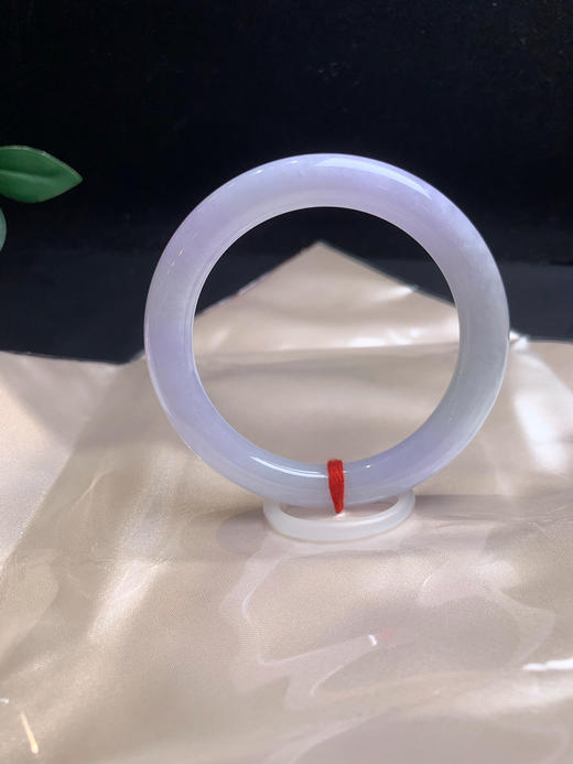 620227，54.5紫罗兰细圆条，满圈带紫底色，清新有特色，粉紫底 商品图3