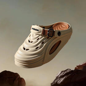 【男士洞洞鞋】夏季eva外穿防滑厚底男士拖鞋 踩屎感凉鞋增高透气防臭沙滩鞋