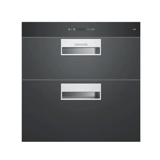 西门子（SIEMENS）90升嵌入式消毒柜家用厨房碗筷餐具紫外线烘干智能消毒碗柜HS223601W 二星级 90L 商品图5