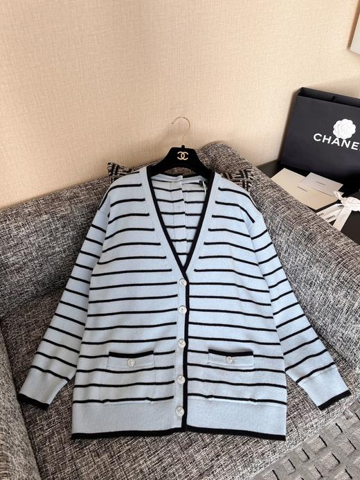 香奈儿25早春条纹针织开衫（TM） 商品图9