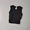 【Lu同款运动背心】夏季外穿 跑步高弹训练健身运动背心 螺纹褶皱显瘦瑜伽服  商品缩略图5