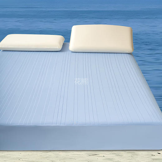 【亚D星球自然凉感夏凉席】支持旗舰店对比，一秒降温5度! 正面|进口凉感丝面料，凉感值达0.32底面|三明治网眼结构，更透气 商品图4